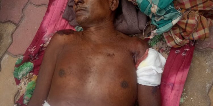 ଚିଙ୍ଗୁଡିସର ଗ୍ରା.ପର ଝାରବନ୍ଧ ଗ୍ରାମର ଗଜିନ୍ଦ୍ର ଯାନୀ ଙ୍କ ହାତୀ ଆକ୍ରମଣରେ ମୃତ୍ୟୁ